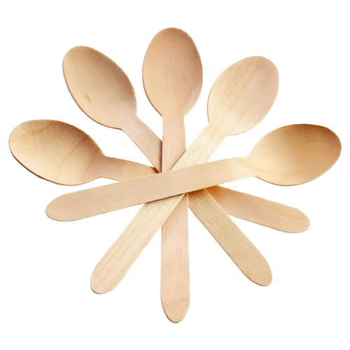 CUCHARA DE MADERA 17CM X50 UN (BULTO X30 PAQ)