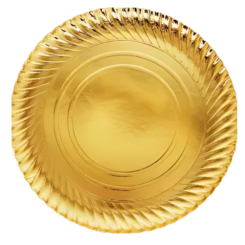 PLATO LAMINADO ORO N° 30 X50 UN