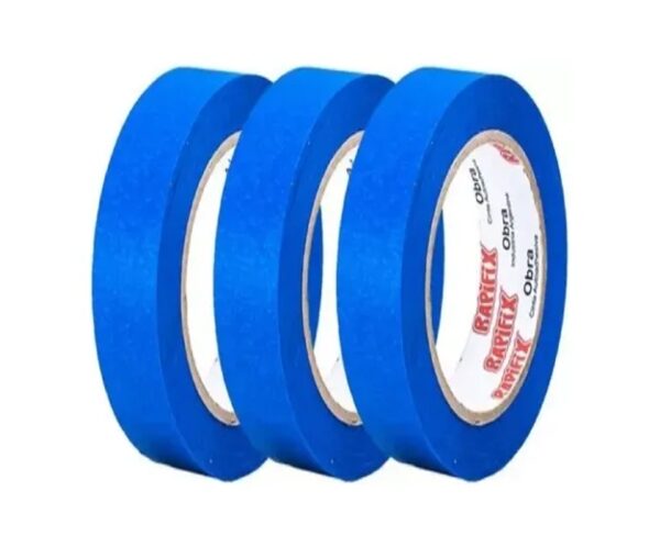 CINTA ADHESIVA PAPEL AZUL 36X50 FUNDA CRISTAL X10 UN