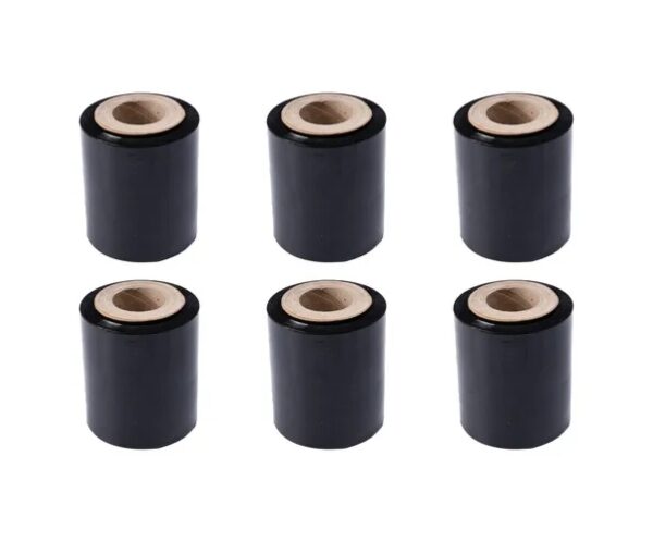 STRETCH FILM 10CM NEGRO X6