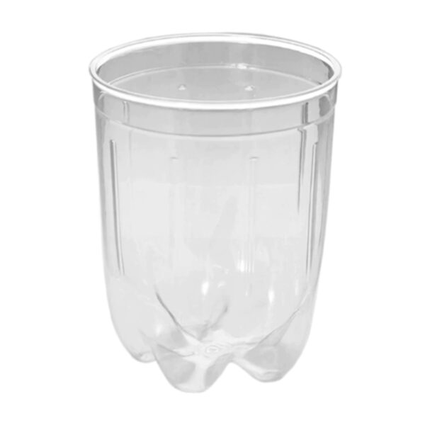 Vaso Fernetero Plástico Botella Cortada 800 Cc. X90 U.